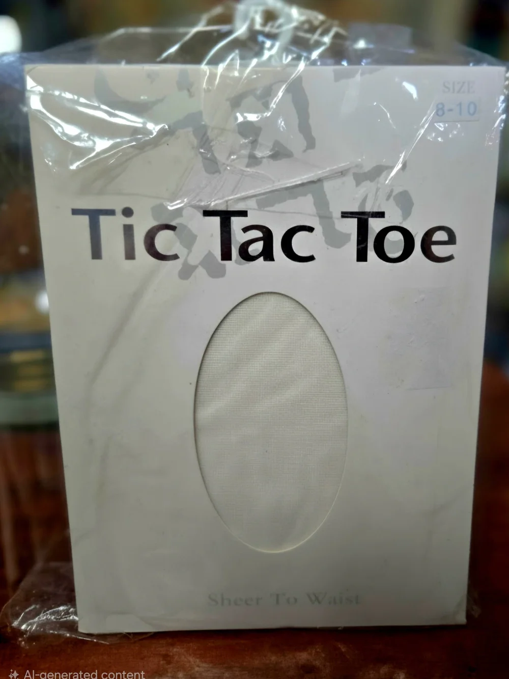 Vintage hosiery lots, a 15-pair lot of new-in-package Tic Tac Toe Sheer To Waist